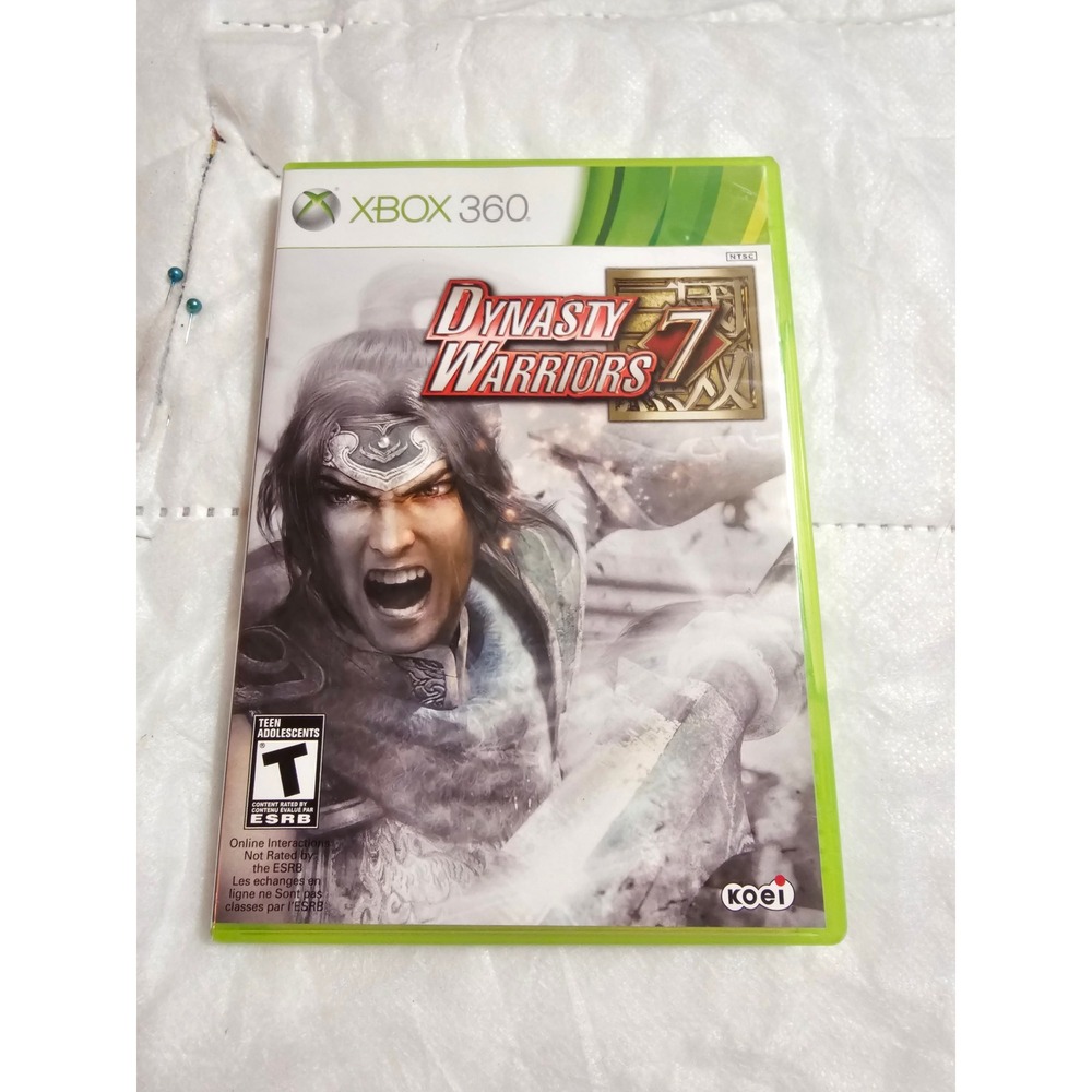 Dynasty Warriors 7 Xbox‎ 360 Game Action Adventure Teen Rated ESRB